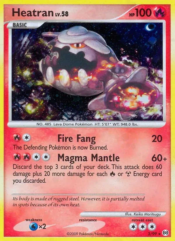 Heatran 3/99 Arceus