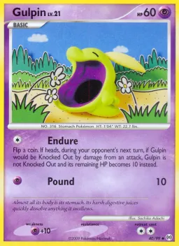 Gulpin 40 Arceus