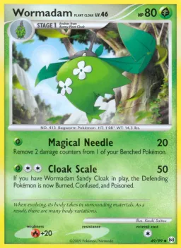 Wormadam Plant Cloak 49 Arceus