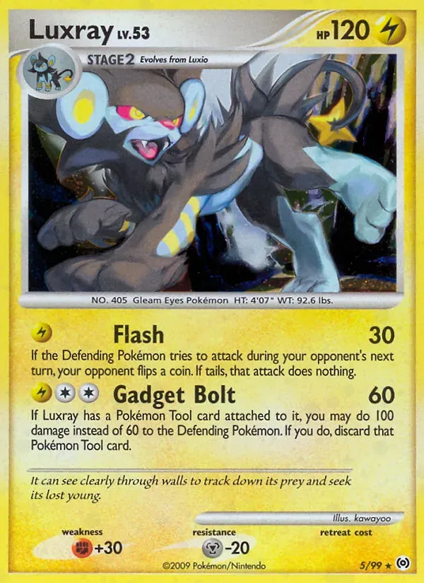 Luxray 5/99 Arceus