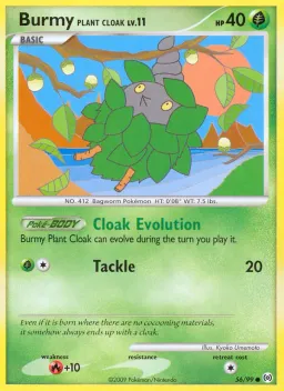 Burmy Plant Cloak 56 Arceus