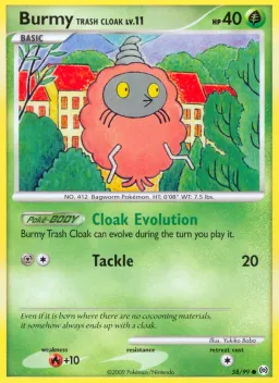Burmy Trash Cloak 58 Arceus