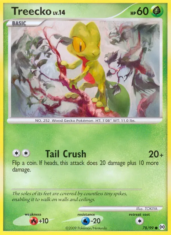 Treecko 78/99 Arceus