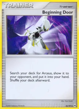 Beginning Door 82 Arceus