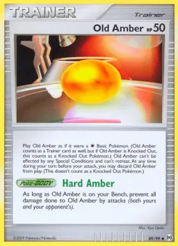 Old Amber 89 Arceus