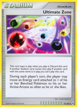 Ultimate Zone 91 Arceus