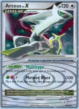 Arceus LV.X 95 Arceus