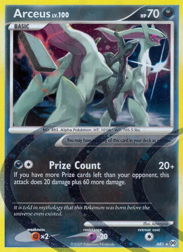 Arceus AR1/99 Arceus