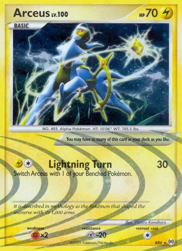 Arceus AR6/99 Arceus