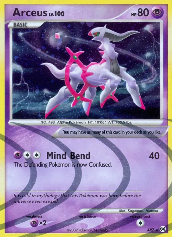 Arceus AR7/99 Arceus