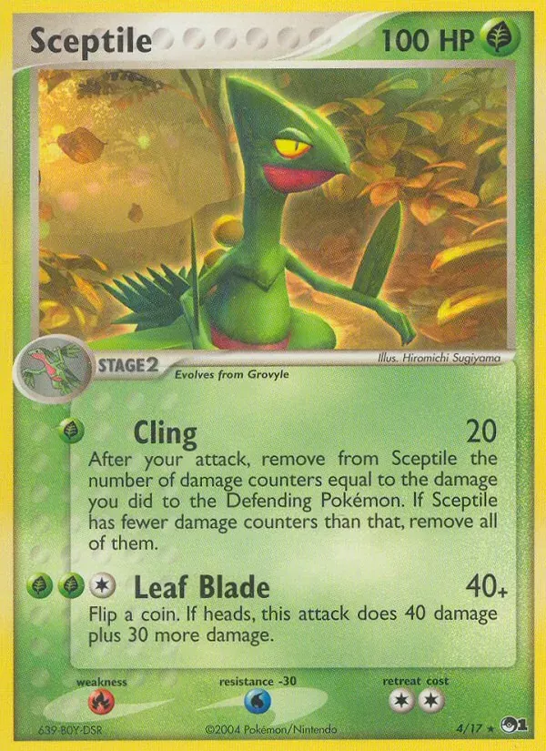 Sceptile 4/17 POP Series 1