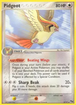Pidgeot 2 POP Series 2
