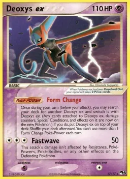 Deoxys ex 17 POP Series 4