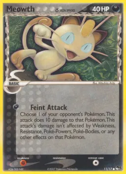 Meowth δ 11 POP Series 5