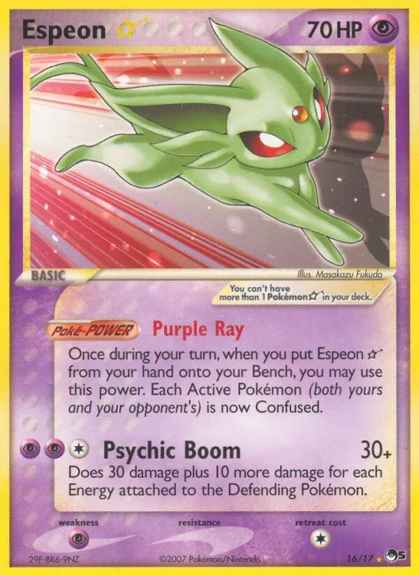 Espeon ★ 16/17 POP Series 5