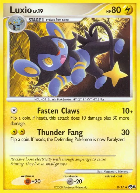 Luxio 8/17