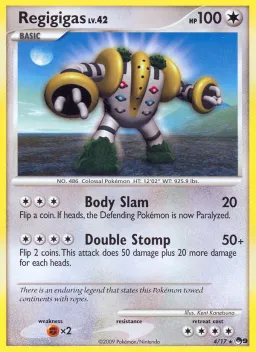 Regigigas 4 POP Series 9