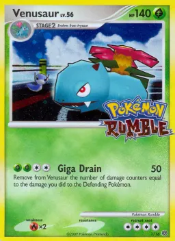 Venusaur 1 Pokémon Rumble