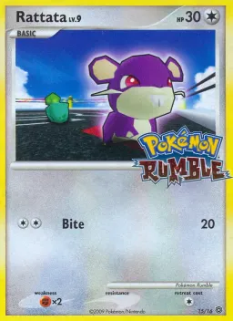 Rattata 15 Pokémon Rumble