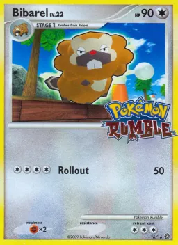 Bibarel 16 Pokémon Rumble