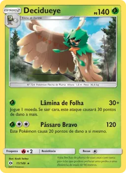 Decidueye 11 Sol e Lua