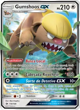 Gumshoos GX 110 Sol e Lua