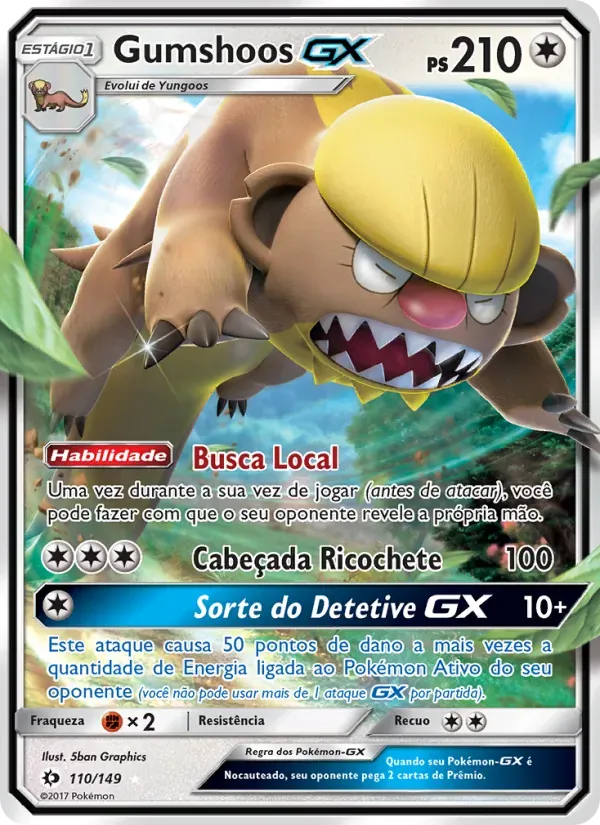 Gumshoos GX 110/149 Sol e Lua
