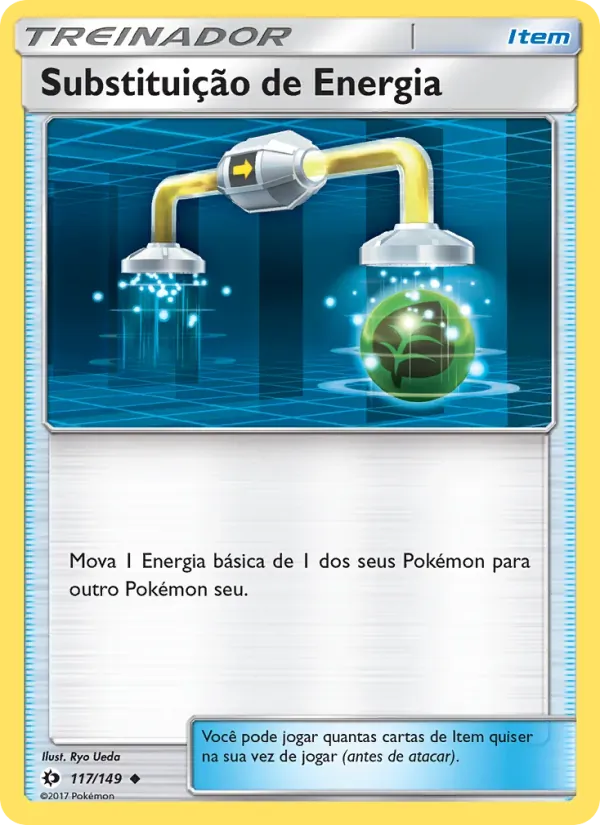 Substituição de Energia 117/149 Sol e Lua