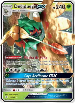 Decidueye GX 12 Sol e Lua