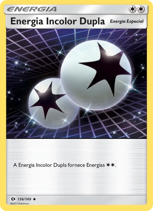 Energia Incolor Dupla 136/149 Sol e Lua