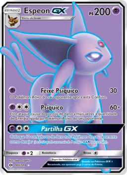 Espeon GX 140 Sol e Lua