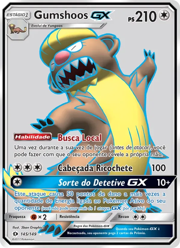 Gumshoos GX 145/149 Sol e Lua