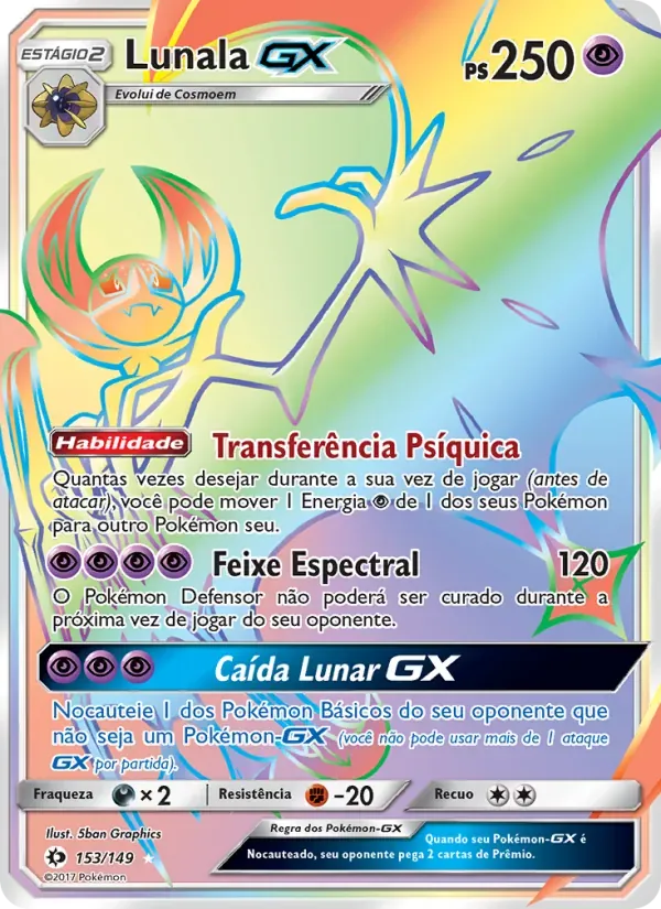 Lunala GX 153/149 Sol e Lua