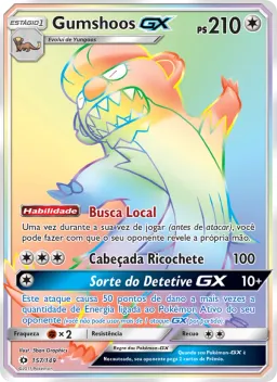 Gumshoos GX 157 Sol e Lua