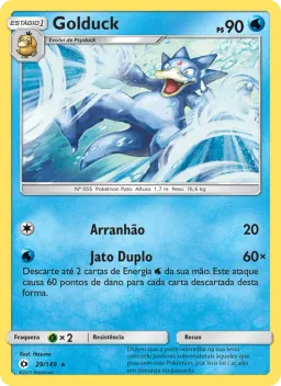 Golduck 29 Sol e Lua