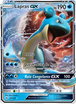 Lapras GX 35 Sol e Lua