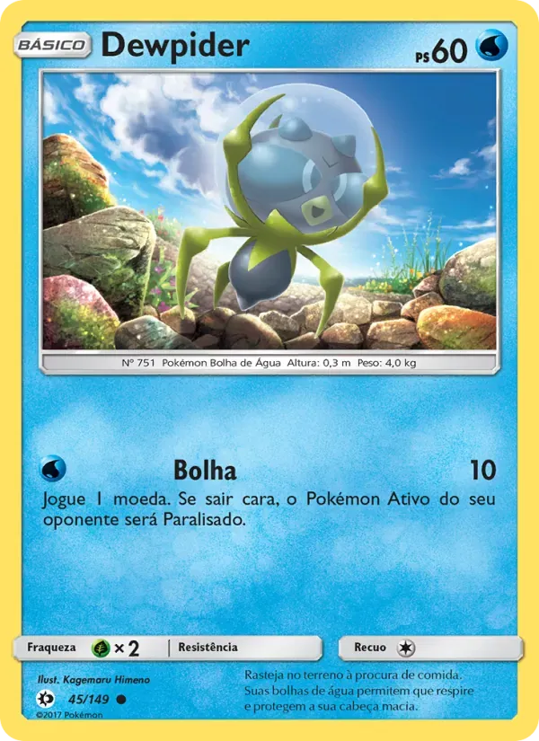 Dewpider 45/149 Sol e Lua