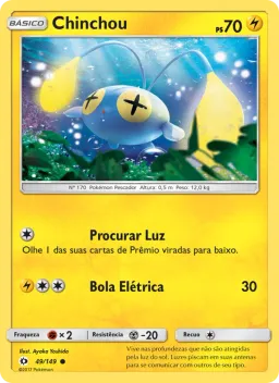 Chinchou 49 Sol e Lua