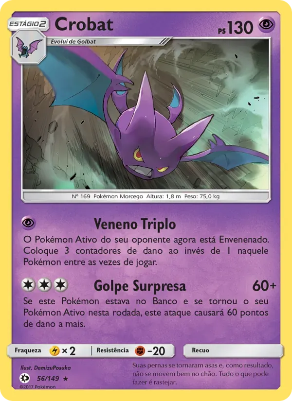 Crobat 56/149 Sol e Lua