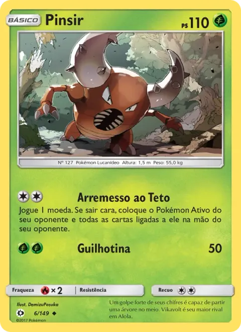 Pinsir 6/149