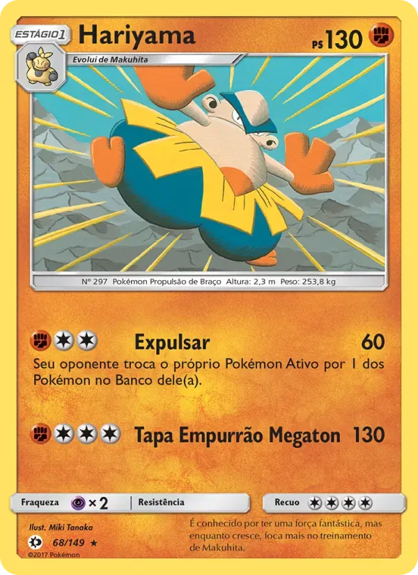 Hariyama 68/149 Sol e Lua