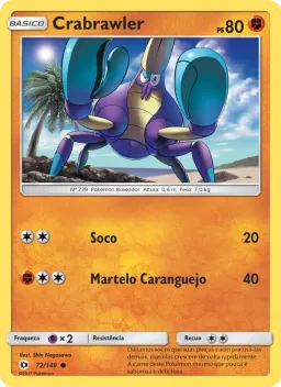 Crabrawler 72 Sol e Lua