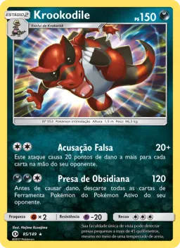 Krookodile 85 Sol e Lua