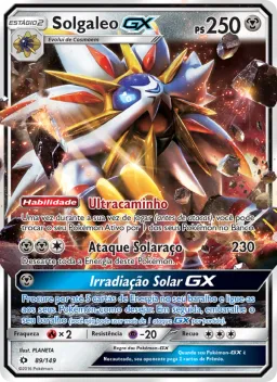 Solgaleo GX 89 Sol e Lua