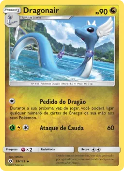Dragonair 95 Sol e Lua