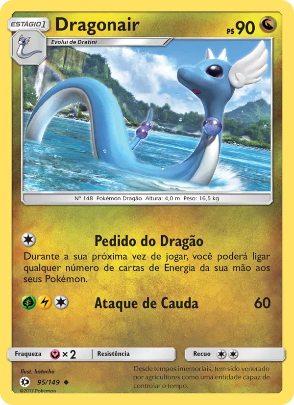Dragonair 95/149 Sol e Lua
