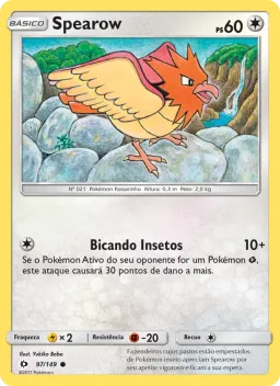 Spearow 97 Sol e Lua