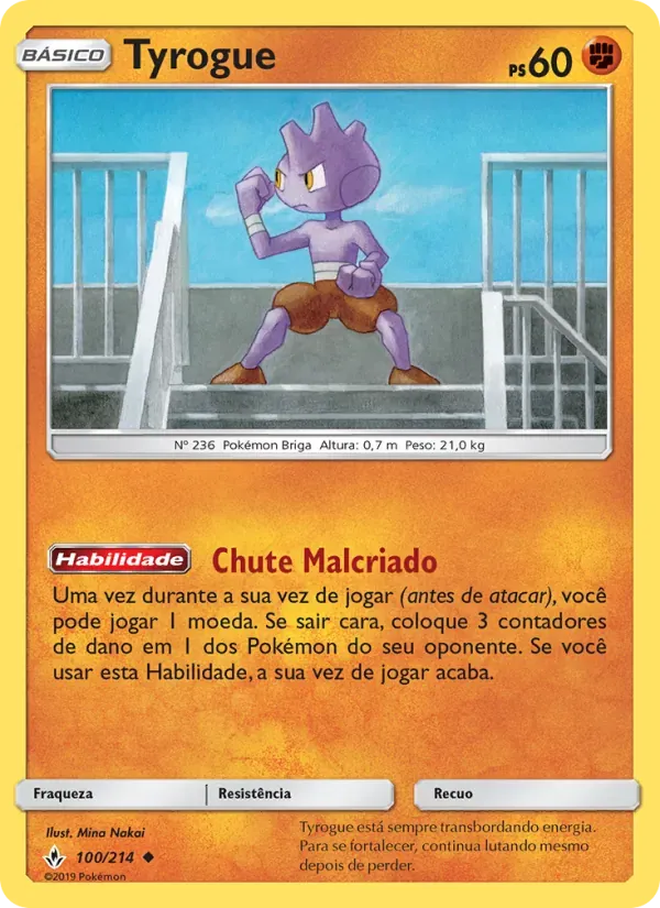 Tyrogue 100/214 Elos Inquebráveis