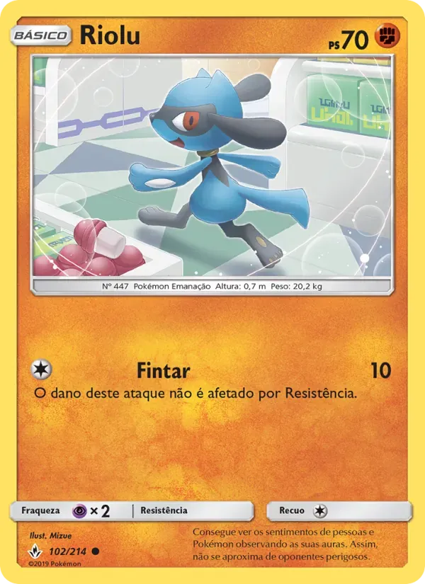 Riolu 102/214 Elos Inquebráveis