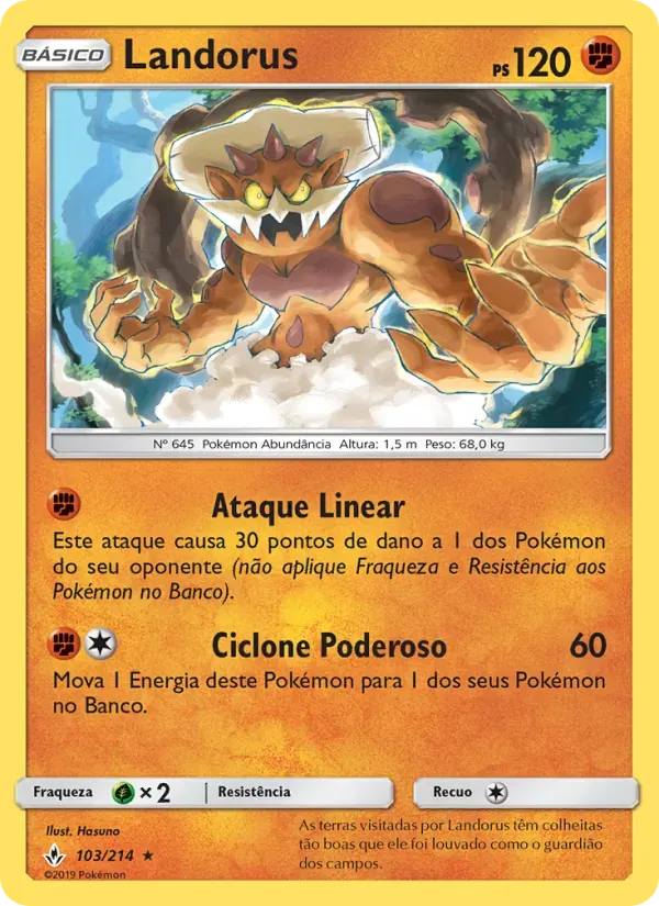 Landorus 103/214 Elos Inquebráveis